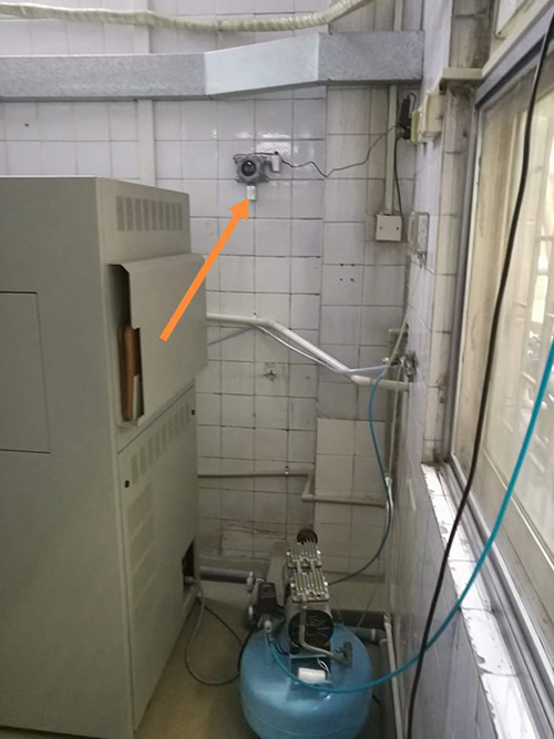 過(guò)氧化氫檢測(cè)儀安裝現(xiàn)場(chǎng)圖