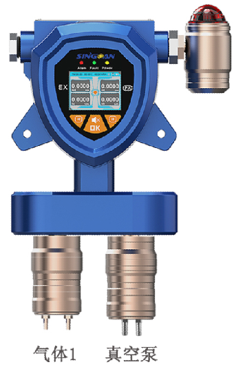 固定一體泵吸式可燃?xì)怏w傳感器探頭