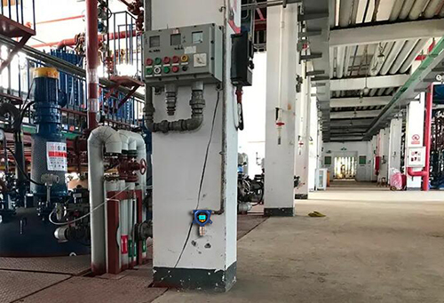 氣體檢測(cè)儀現(xiàn)場圖