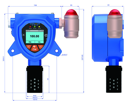 激光甲烷檢測儀 激光甲烷檢測儀