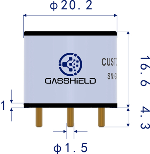 工業(yè)級(jí)電化學(xué)氧氣傳感器 工業(yè)級(jí)電化學(xué)氧氣傳感器
