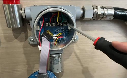 氣體檢測儀4-20mA接線方法